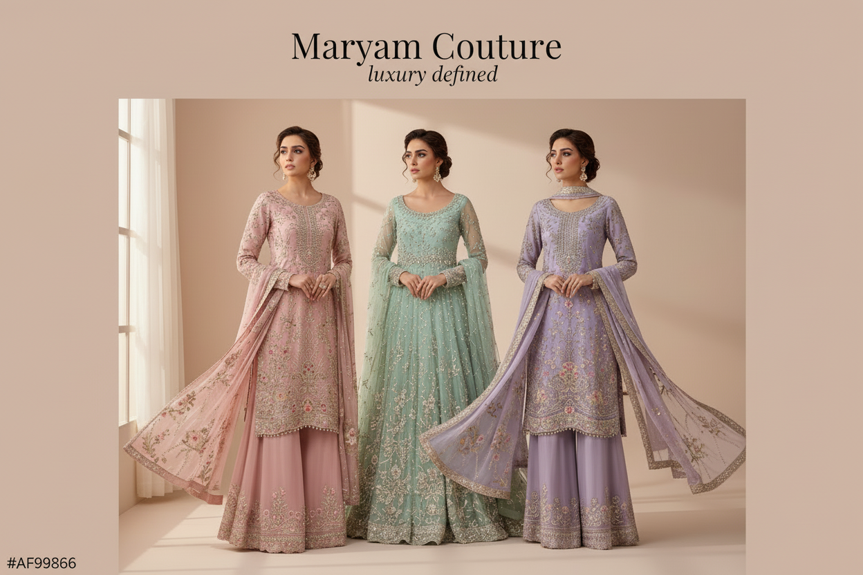 change from Zaraan couture to Maryam Couture and slogan to be 'luxury defined'